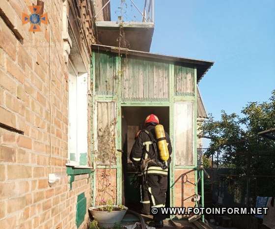 Під час ліквідації пожежі у житловому будинку рятувальниками виявлено тіло загиблої жінки